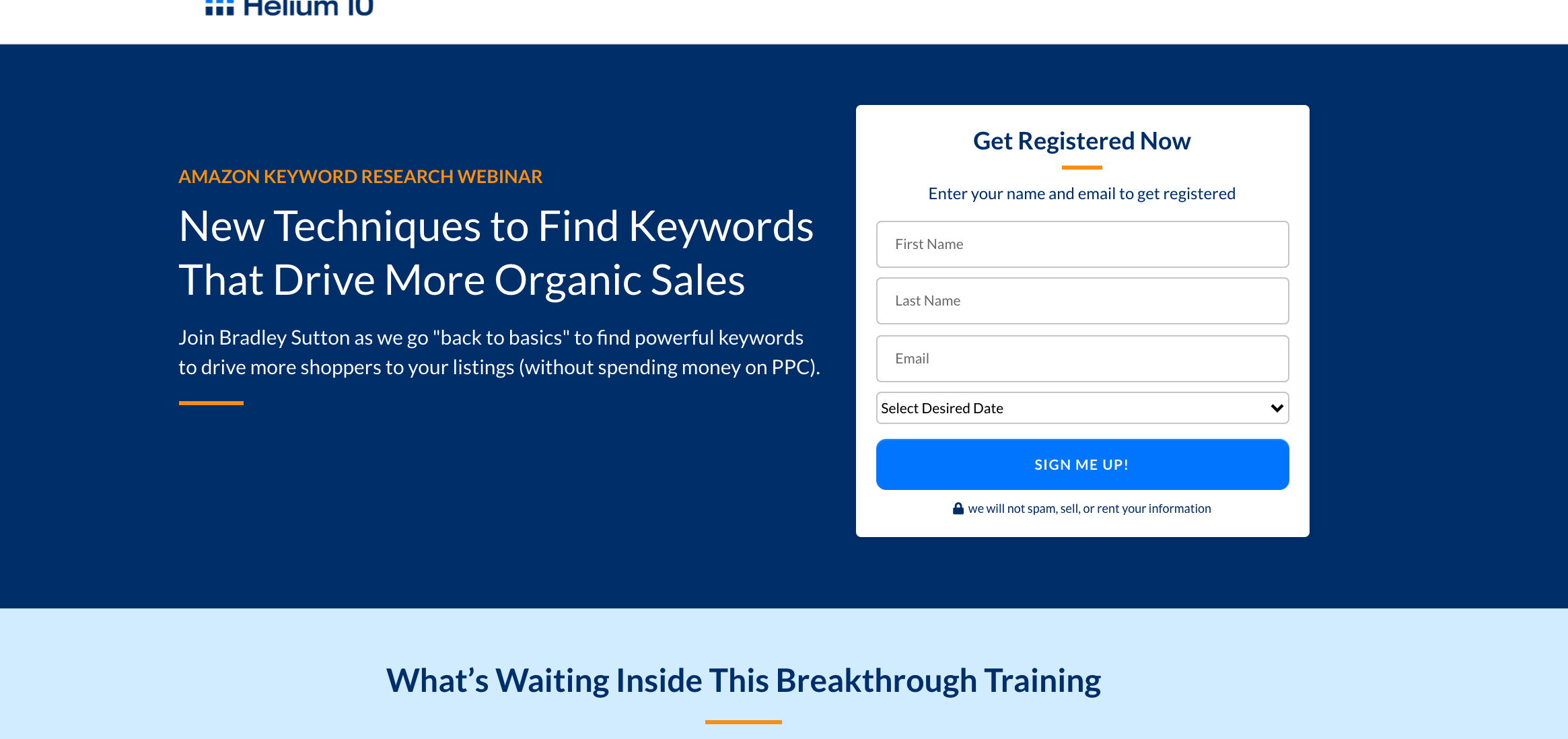 2021 Amazon Keyword Research Strategy Webinar Helium 10